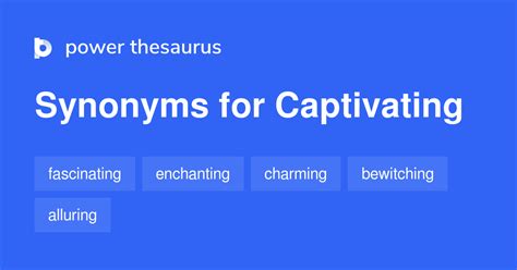 synonyms for captivating